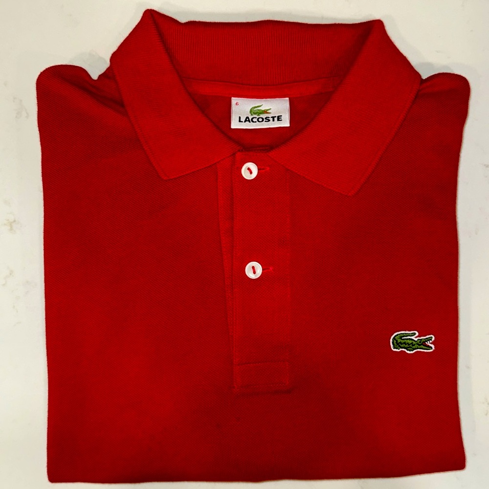 Lacoste Men's Short Sleeve Classic Pique Polo Shirt